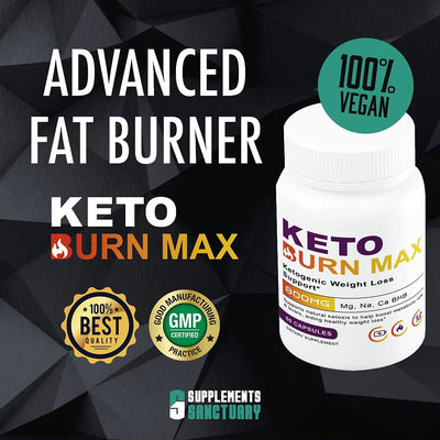 Keto Burn Max - Ketogenic Weight Loss Support for Men & Women