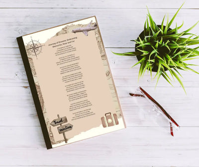 Personalised Travel Journal - Adventure Gift - Holiday Memory Book - Travel Lover - Travel Notebook - Gift for Travellers - Travel Planner
