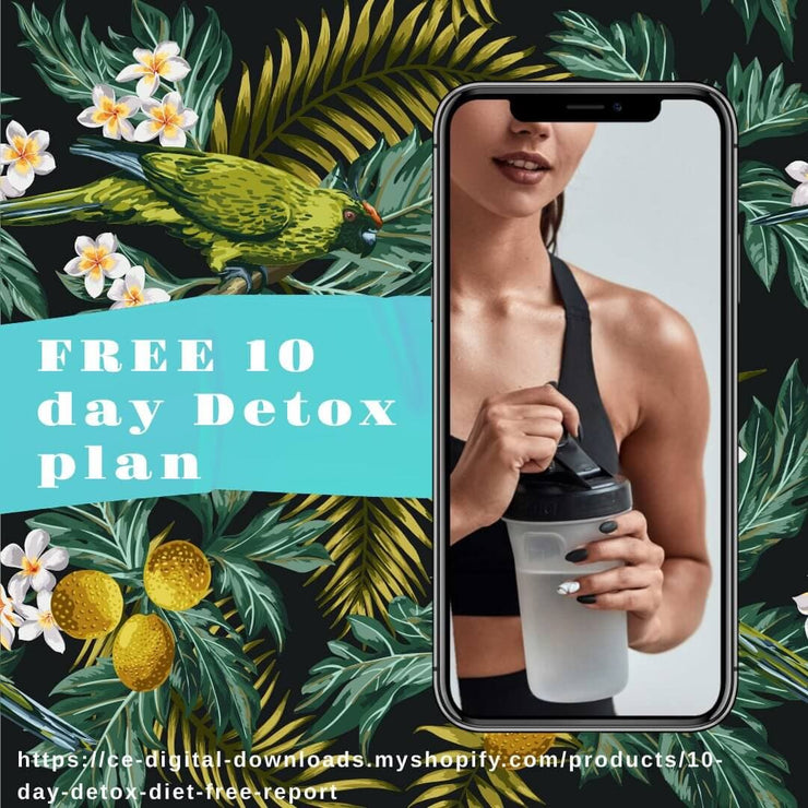 10-Day Detox Diet Plan Lose up to 20lbs of fat. - CE Digital Downloads 