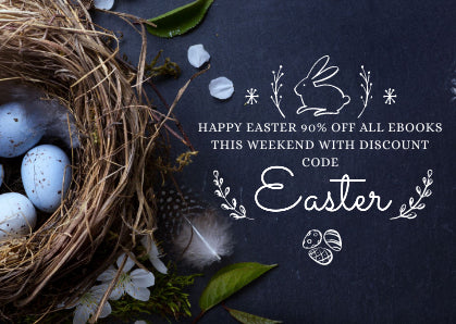 SALE 90% OFF ALL BOOKS AND COURSES THIS EASTER WEEKEND - CE Digital Downloads 