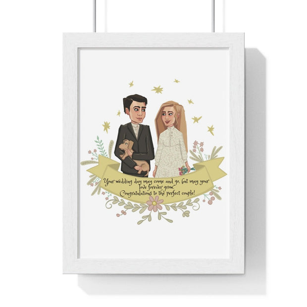 Personalised Bride and Groom Gift, Wedding Gift, Gift for Her, Boyfriend Girlfriend Print, Customised Couple Gift, Anniversary Gift, Wedding CE Digital Gift Store