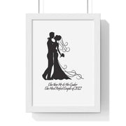 Personalised Bride and Groom Print, Wedding Gift, Boyfriend Girlfriend Print, Customised Couple Gift, Anniversary Gift, Wedding CE Digital Gift Store