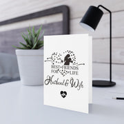 Husband and Wife Best Friends Couple Print, Gift for Her, Boyfriend Girlfriend Print, Customised Couple Gift, Anniversary Gift, Valentine CE Digital Gift Store