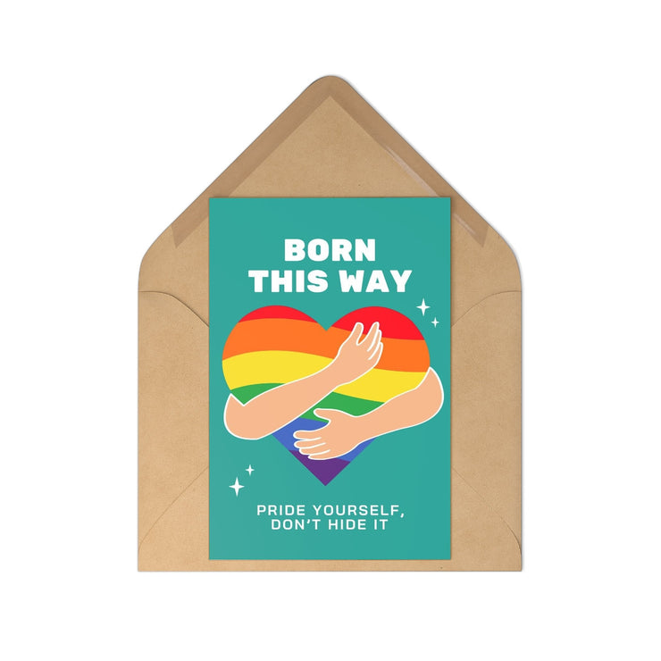 Born This Way Art Pride Month Print, LGBT Print, Be You / Universal Love Print, Pride LGBTQ, Prints for Home, Pride. Couples Prints CE Digital Gift Store