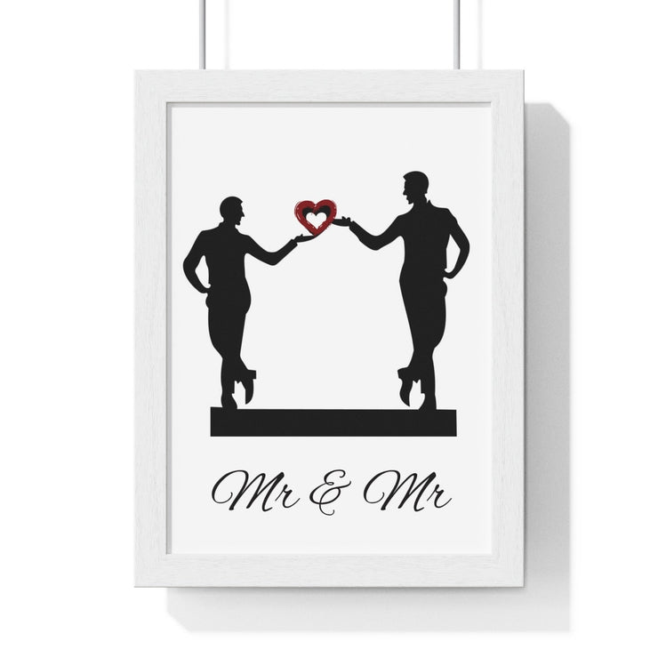 Mr and Mr Wedding Print, Pride Month Print, Couples Gift, Pride Month Card, Customised Couple Gift, Just Married Gift, Valentine