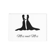 Mrs and Mrs Wedding Personalised Wall Print, LGBT Print, Be You / Universal Love Print, Pride LGBTQ, Prints for Home, Pride. Couples Prints CE Digital Gift Store