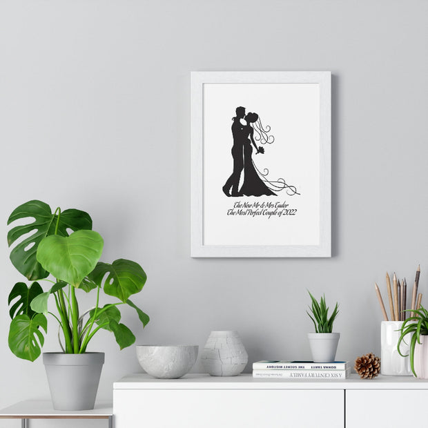 Personalised Bride and Groom Print, Wedding Gift, Boyfriend Girlfriend Print, Customised Couple Gift, Anniversary Gift, Wedding CE Digital Gift Store