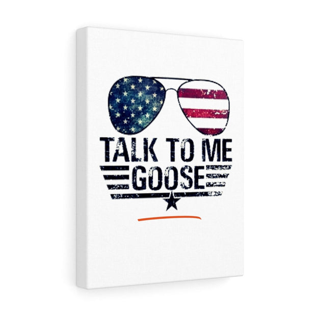 Talk To Me Goose Quote, Top Gun Maverick Movie Inspirational Quote, Top Gun Print Poster Home Décor Gift, Fathers Day Quote Print