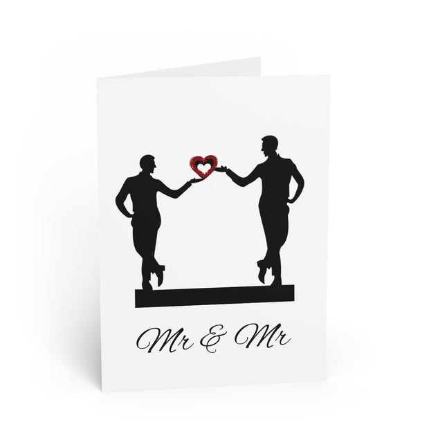 Mr and Mr Wedding Print, Pride Month Print, Couples Gift, Pride Month Card, Customised Couple Gift, Just Married Gift, Valentine