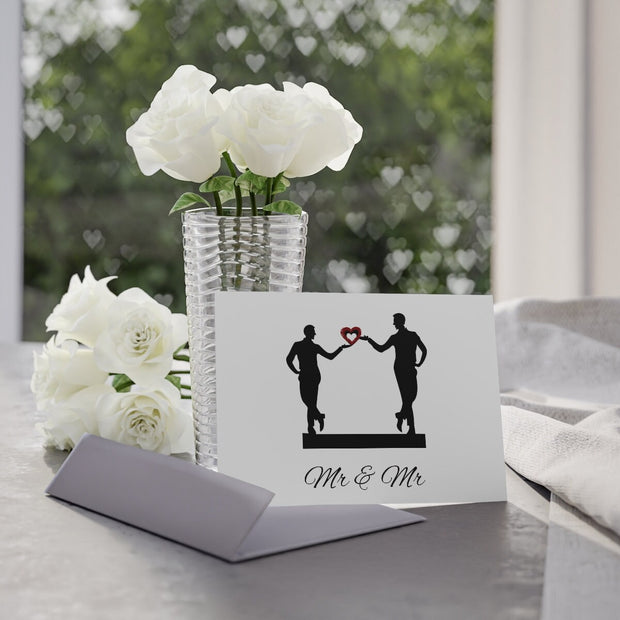 Mr and Mr Wedding Print, Pride Month Print, Couples Gift, Pride Month Card, Customised Couple Gift, Just Married Gift, Valentine