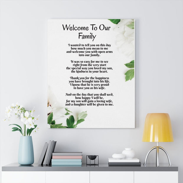 Daughter in Law, Non personalised Wedding card for new daughter, welcome to the family, Son's wedding, Parents of the groom card to Bride CE Digital Gift Store