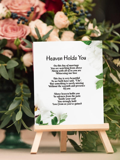 In Memory of Your Loved One on Your Wedding Day, Memorial Poem For Bride, Wedding Verse, Wedding Poem CE Digital Gift Store
