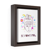 Be Powerful Inspirational Positive Motivational Message Print Poster Home Décor Gift Typography Lifestyle Quotes Prints/Card CE Digital Gift Store