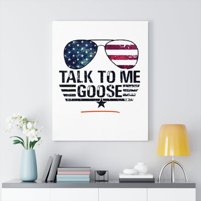 Talk To Me Goose Quote, Top Gun Maverick Movie Inspirational Quote, Top Gun Print Poster Home Décor Gift, Fathers Day Quote Print
