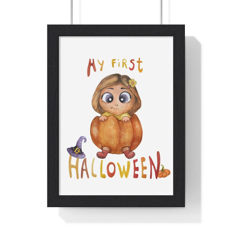 My First Halloween Poster, Halloween Digital Print, Fall Party Décor, Horror Party Decor, Halloween Décor, Halloween Party Invite