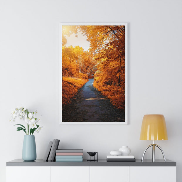 Fall Print, Fall Wall Art, Fall Printable, Autumn Landscape Print, Thanksgiving Wall Art, Gallery Wall Art, Pumpkin Printable, Forest Print