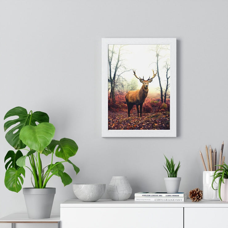 Fall Print, Fall Wall Art, Fall Printable, Autumn Landscape Print, Thanksgiving Wall Art, Gallery Wall Art, Stag Fall Printable