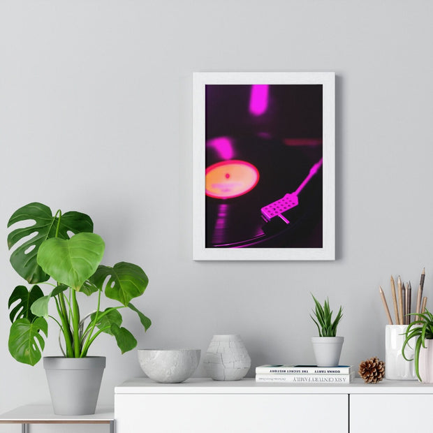 Neon Pink Abstract print, Bright pink vintage Modern wall print. Contemporary Wall Art, Printable Wall Art CE Digital Gift Store