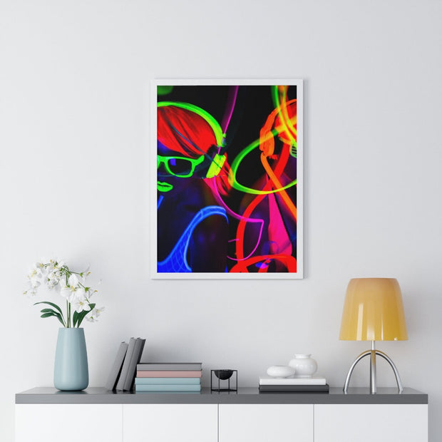 Neon Colours Abstract print, Bright pink vintage Modern wall print. Contemporary Wall Art, Printable Wall Art CE Digital Gift Store