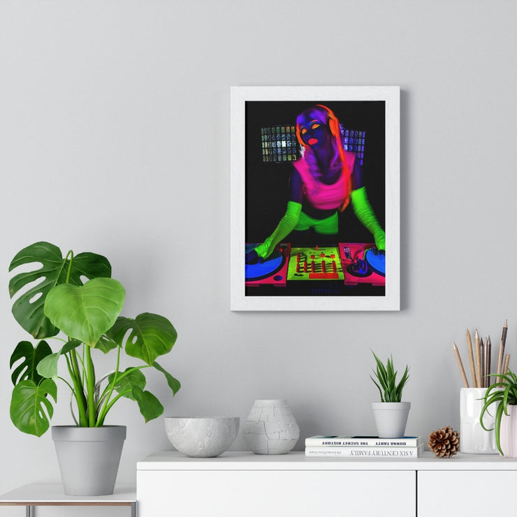 Neon Colours Abstract print, Bright pink vintage Modern wall print. Contemporary Wall Art, Printable Wall Art CE Digital Gift Store