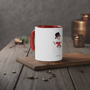 Custom Snowman Mug Personalize with name. Snowman Mug. For Child, adult or first Christmas. Stocking filler or secret Santa