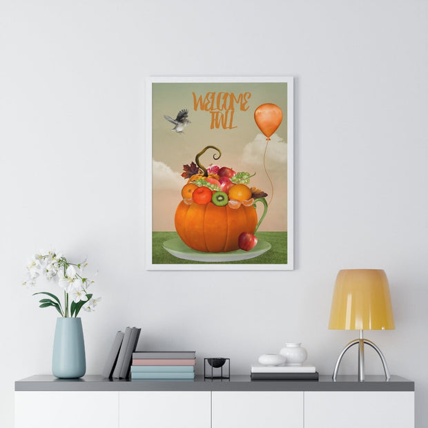 Fall Print, Fall Wall Art, Fall Printable, Autumn Landscape Print, Thanksgiving Wall Art, Gallery Wall Art, Welcome Fall Printable