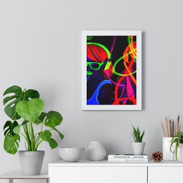 Neon Colours Abstract print, Bright pink vintage Modern wall print. Contemporary Wall Art, Printable Wall Art CE Digital Gift Store