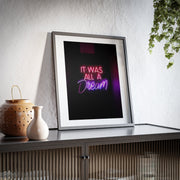 Neon Colours Sign Abstract print, Bright pink vintage Modern wall print. Contemporary Wall Art, Printable Wall Art CE Digital Gift Store