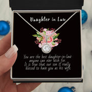 Eternal Hope Necklace Gift for Special Daughter in Law, to My Daughter in Law Necklace, Daughter in Law Gift, Jewellery, gift for her CE Digital Gift Store