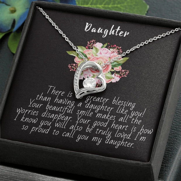 Forever Love Necklace Gift for Special Daughter, to My Daughter Necklace, Daughter Gift, Jewellery, gift for her CE Digital Gift Store