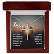Faith Christain Necklace Faith pendant Silver/Gold/Rose-Gold Faith Necklace/ Sister Gift Necklace/ Birthday/Anniversary/