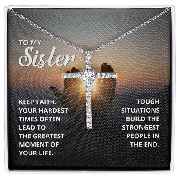 Faith Christain Necklace Faith pendant Silver/Gold/Rose-Gold Faith Necklace/ Sister Gift Necklace/ Birthday/Anniversary/