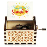 Painted music box creative gift decoration, Custom Music wood box, Personalised gift beautiful Music Box