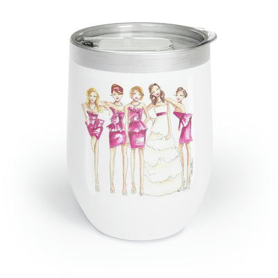 Custom Bridesmaid Gift - Will You Be My Bridesmaid Wine Tumbler | BFF Gift for Bride, Bridesmaid, Wedding, Bridal Gift, Hen Party Gift CE Digital Gift Store