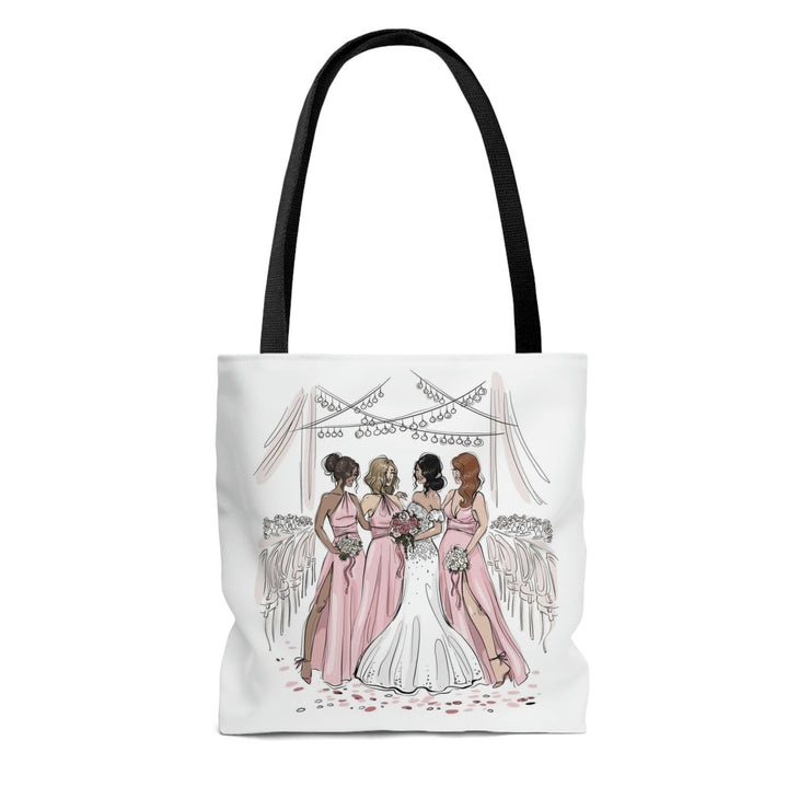 Unique Bridesmaid Tote Bag - Perfect Gift for Bridesmaids on Your Wedding Day, Hen Party CE Digital Gift Store