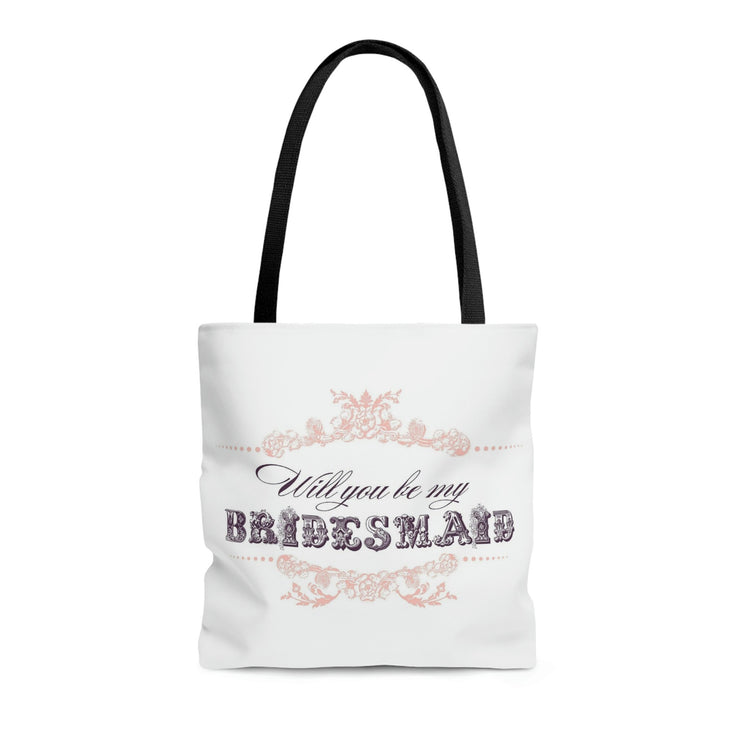 Unique Bridesmaid Tote Bag - Perfect Gift for Bridesmaids on Your Wedding Day, Hen Party CE Digital Gift Store