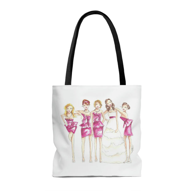 Custom Bridesmaid Tote Bag: "Will you be my Bridesmaid" Gift for Her - Bride Squad Wedding Gifts CE Digital Gift Store