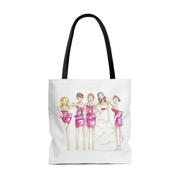 Custom Bridesmaid Tote Bag: "Will you be my Bridesmaid" Gift for Her - Bride Squad Wedding Gifts CE Digital Gift Store