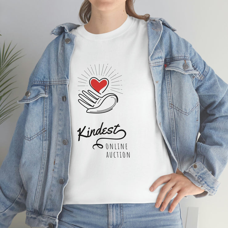 Kindest Online Auction Slogan Unisex Heavy Cotton T Shirt. CE Digital Gift Store