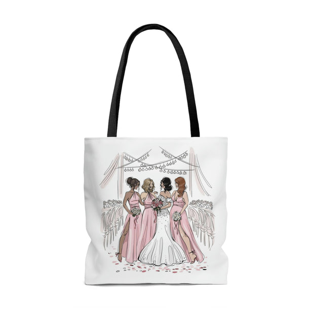 Unique Bridesmaid Tote Bag - Perfect Gift for Bridesmaids on Your Wedding Day, Hen Party CE Digital Gift Store