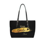 Personalized Team Bride Shoulder Bag - Custom Printed with Name Team Bride Bags, Bachelorette Party Bags, Bridal Shower Party Bag