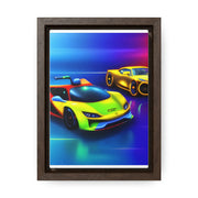 A Glimpse into the Future: Futuristic Sports Car Canvas Wrap, Modern Art, Abstract Art, Wall Art CE Digital Gift Store