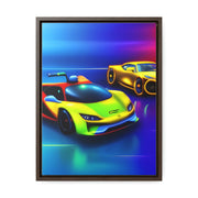 A Glimpse into the Future: Futuristic Sports Car Canvas Wrap, Modern Art, Abstract Art, Wall Art CE Digital Gift Store