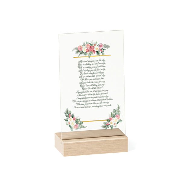 A Parent's Blessing: A Sentimental Poem for a Daughter's Wedding Day" CE Digital Gift Store