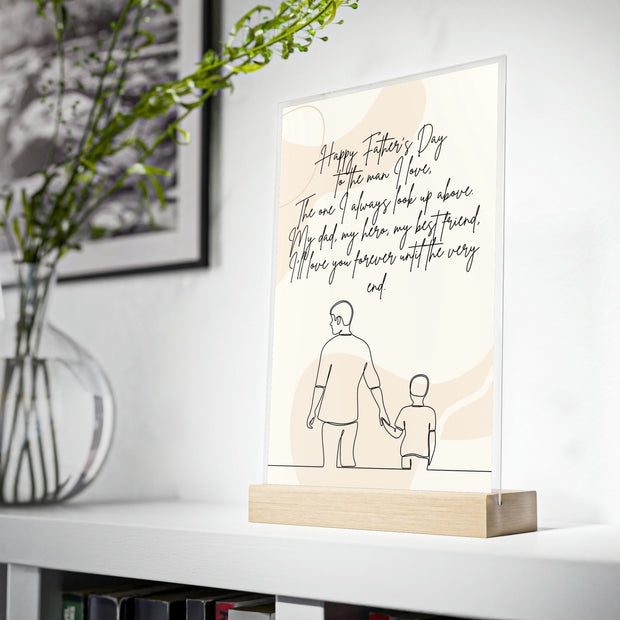 A Father's Day Blessing: A Sentimental Poem for a Fathers On Father's Day CE Digital Gift Store