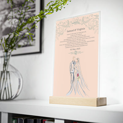 A Personalized Wedding Day Blessing: A Sentimental Poem for a couples Wedding Day, Gift for couple, Gift for Wedding, Wedding Day Gift CE Digital Gift Store