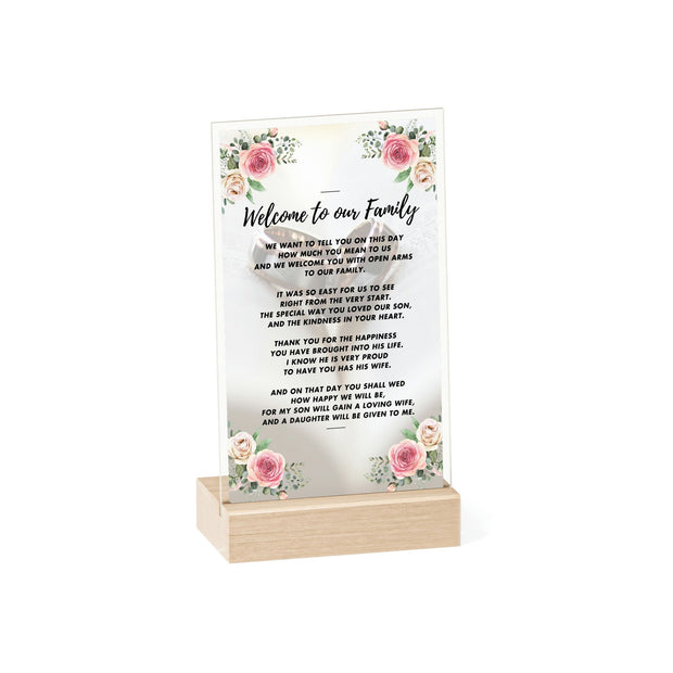 Welcome to Our Family : A Sentimental Poem for a Wedding Day, Gift for couple, Gift for Wedding, Wedding Day Gift CE Digital Gift Store