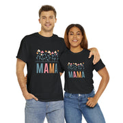 Mama slogan colorful flowers T-shirt, "Mothers Day Gift", "Birthday Gift", "Gift for Mum", "Mama T-shirt" CE Digital Gift Store