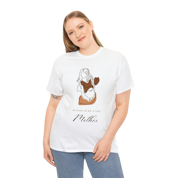 Blessed to me a New Mother T-shirt, "Mothers Day Gift", "Birthday Gift", "Gift for Mum", "Mama T-shirt" CE Digital Gift Store