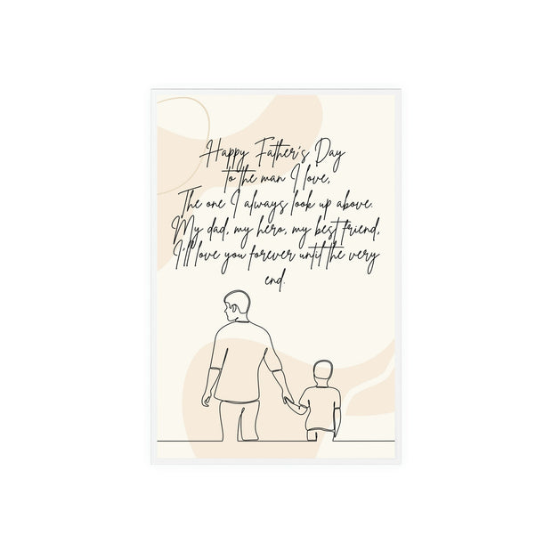 A Father's Day Blessing: A Sentimental Poem for a Fathers On Father's Day CE Digital Gift Store